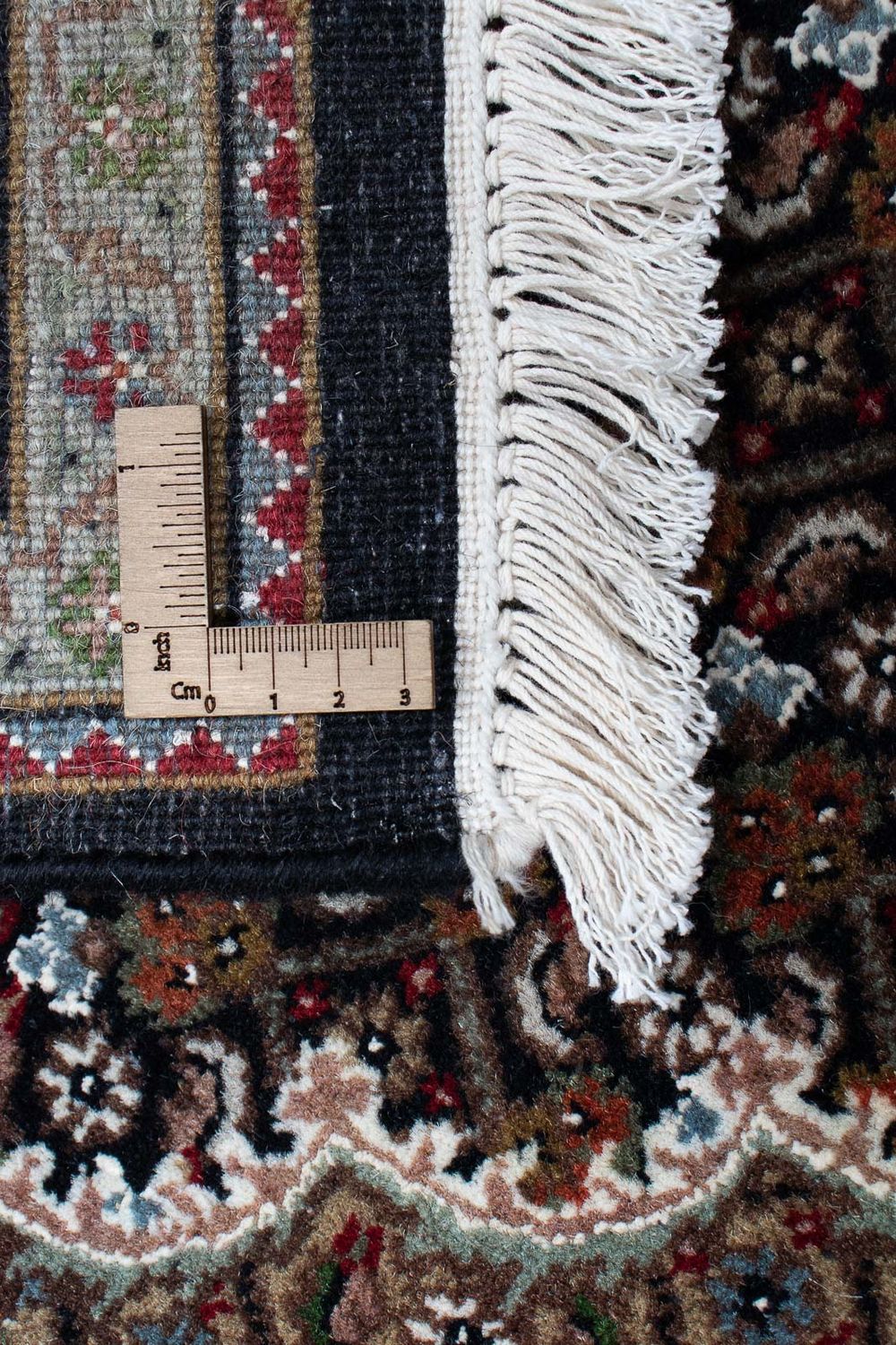 Dywan perski - Tabriz - 202 x 138 cm - ciemnoniebieski