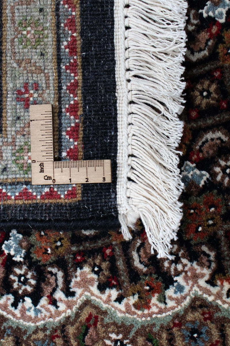 Dywan perski - Tabriz - 202 x 138 cm - ciemnoniebieski