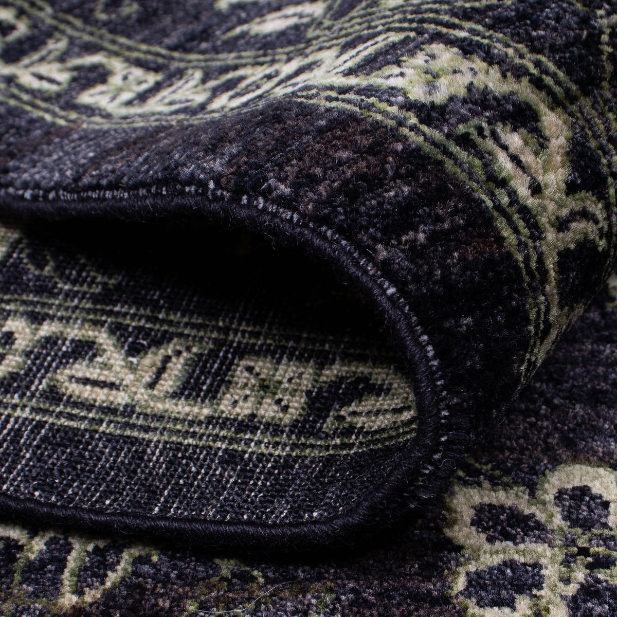 Dywan Zieglera - 309 x 246 cm - ciemnoniebieski