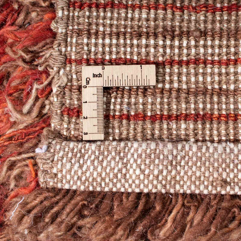 Dywan o wysokim runie - 289 x 199 cm - wielokolorowy