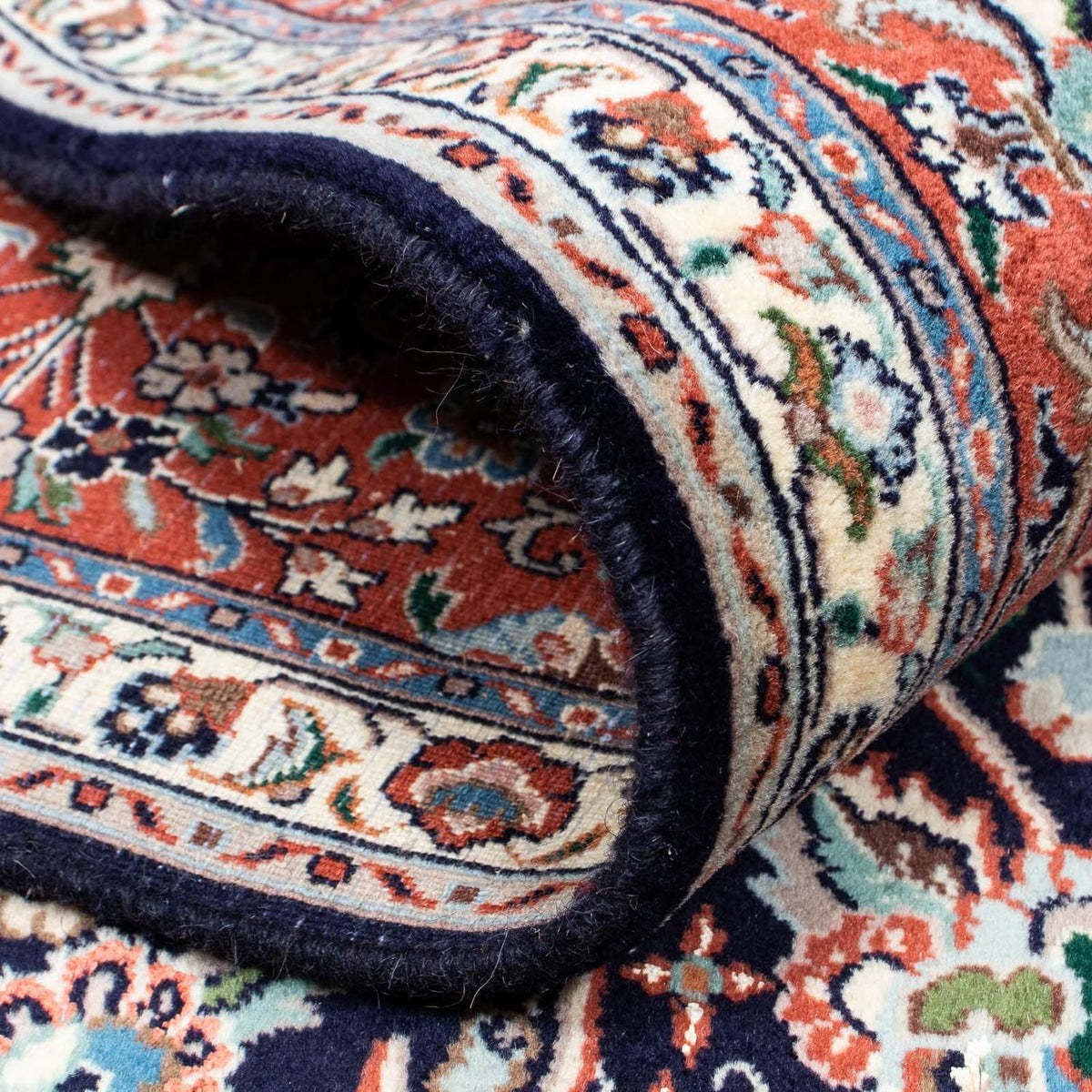 Dywan perski - Klasyczny - 228 x 171 cm - ciemnoniebieski