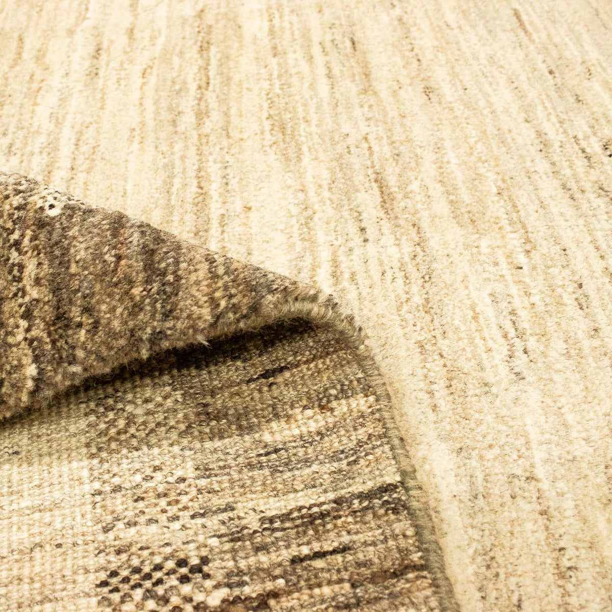 Dywan Gabbeh - Indus - 153 x 123 cm - jasnobrązowy