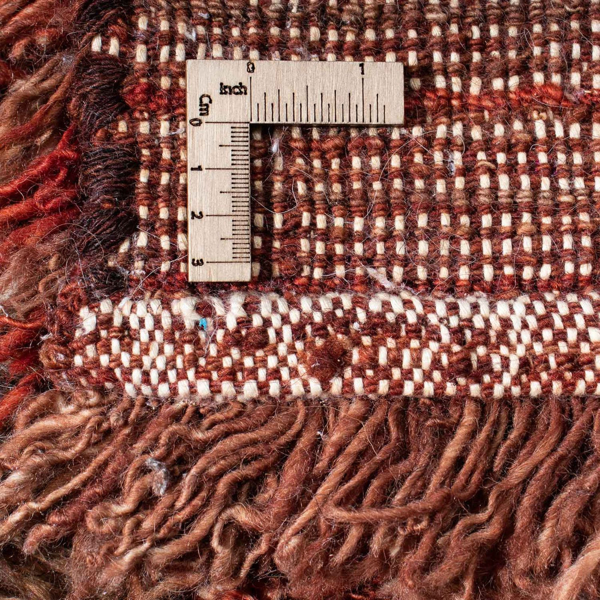 Dywan o wysokim runie - 297 x 197 cm - wielokolorowy