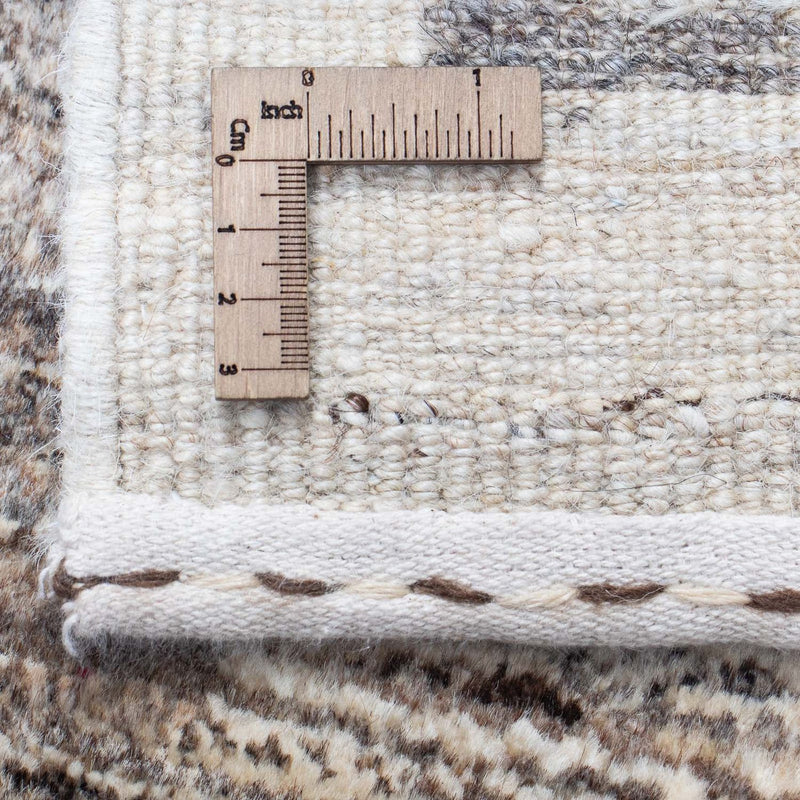 Biegacz Dywan Gabbeh - perski - 300 x 74 cm - beżowy