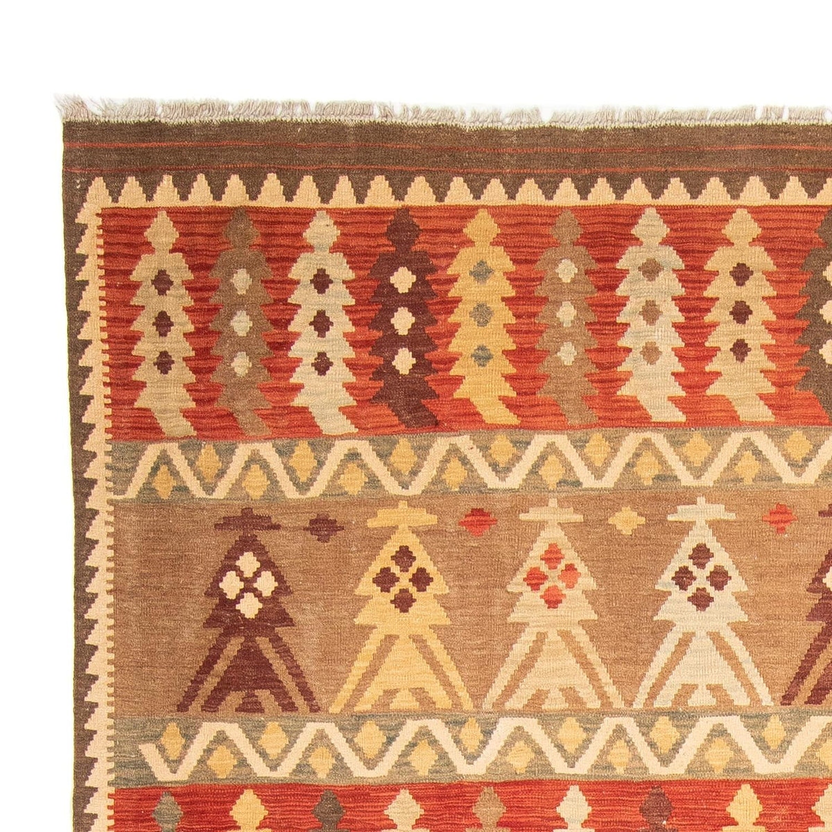 Dywan Kelim - Orientalny - 353 x 256 cm - wielokolorowy