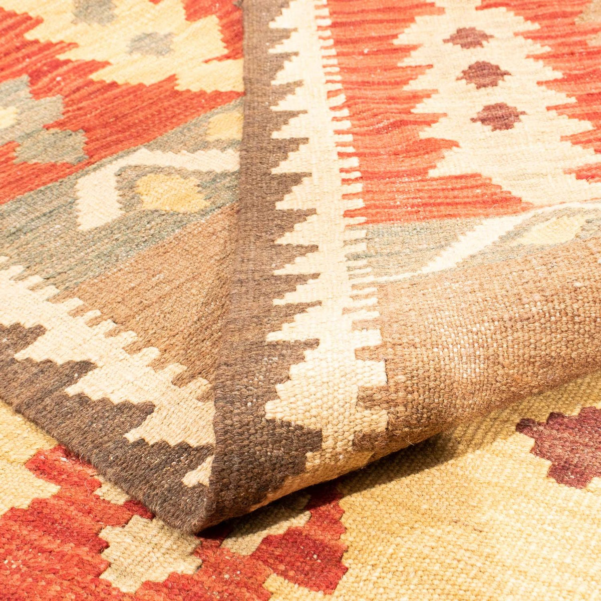 Dywan Kelim - Orientalny - 353 x 256 cm - wielokolorowy