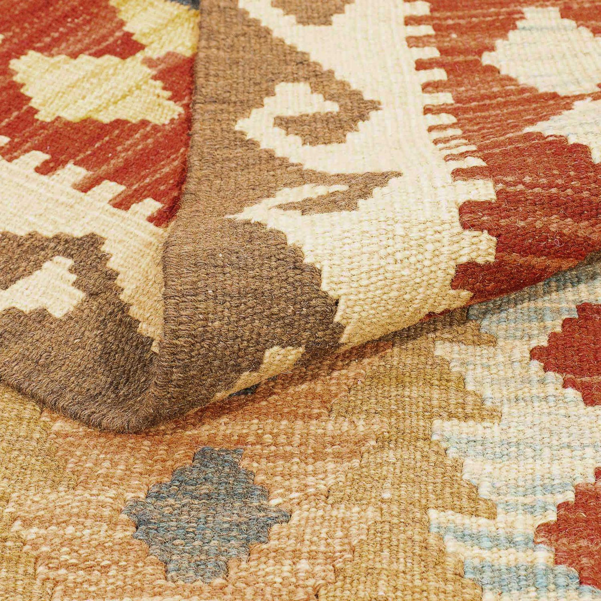 Dywan Kelim - Splash - 299 x 201 cm - wielokolorowy