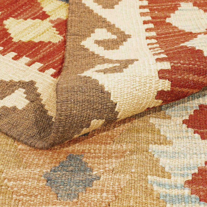 Dywan Kelim - Splash - 299 x 201 cm - wielokolorowy