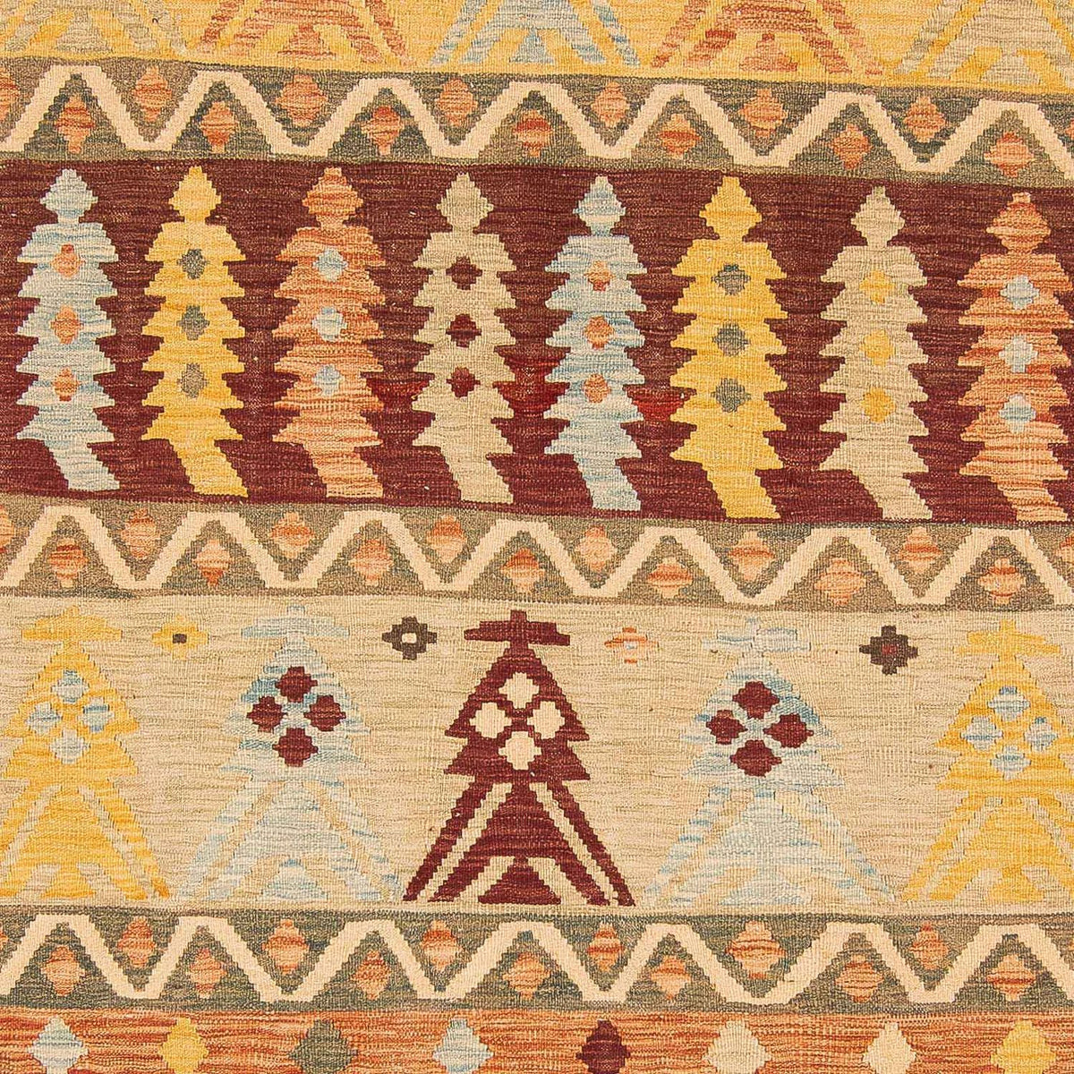 Dywan Kelim - Splash - 294 x 203 cm - wielokolorowy