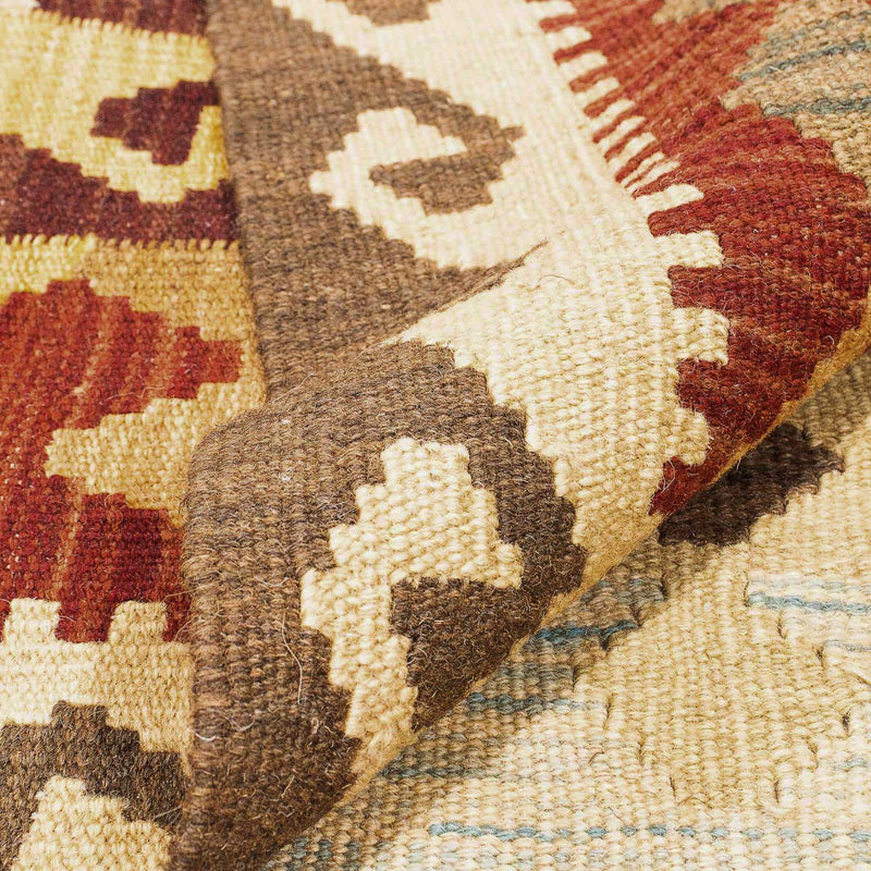 Dywan Kelim - Splash - 296 x 197 cm - wielokolorowy