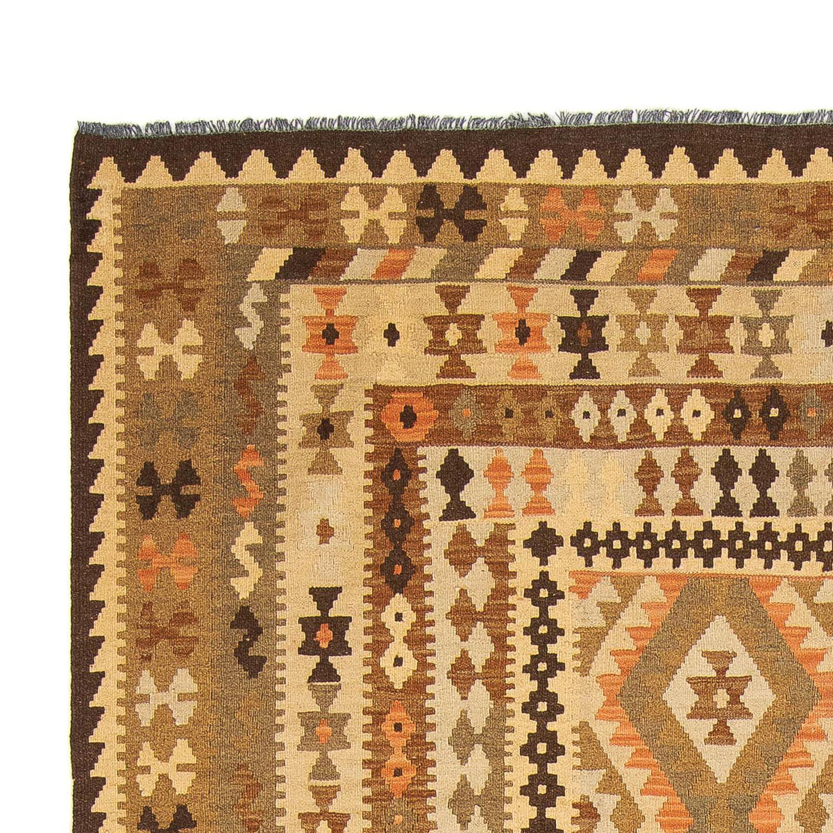 Dywan Kelim - Splash - 299 x 192 cm - wielokolorowy