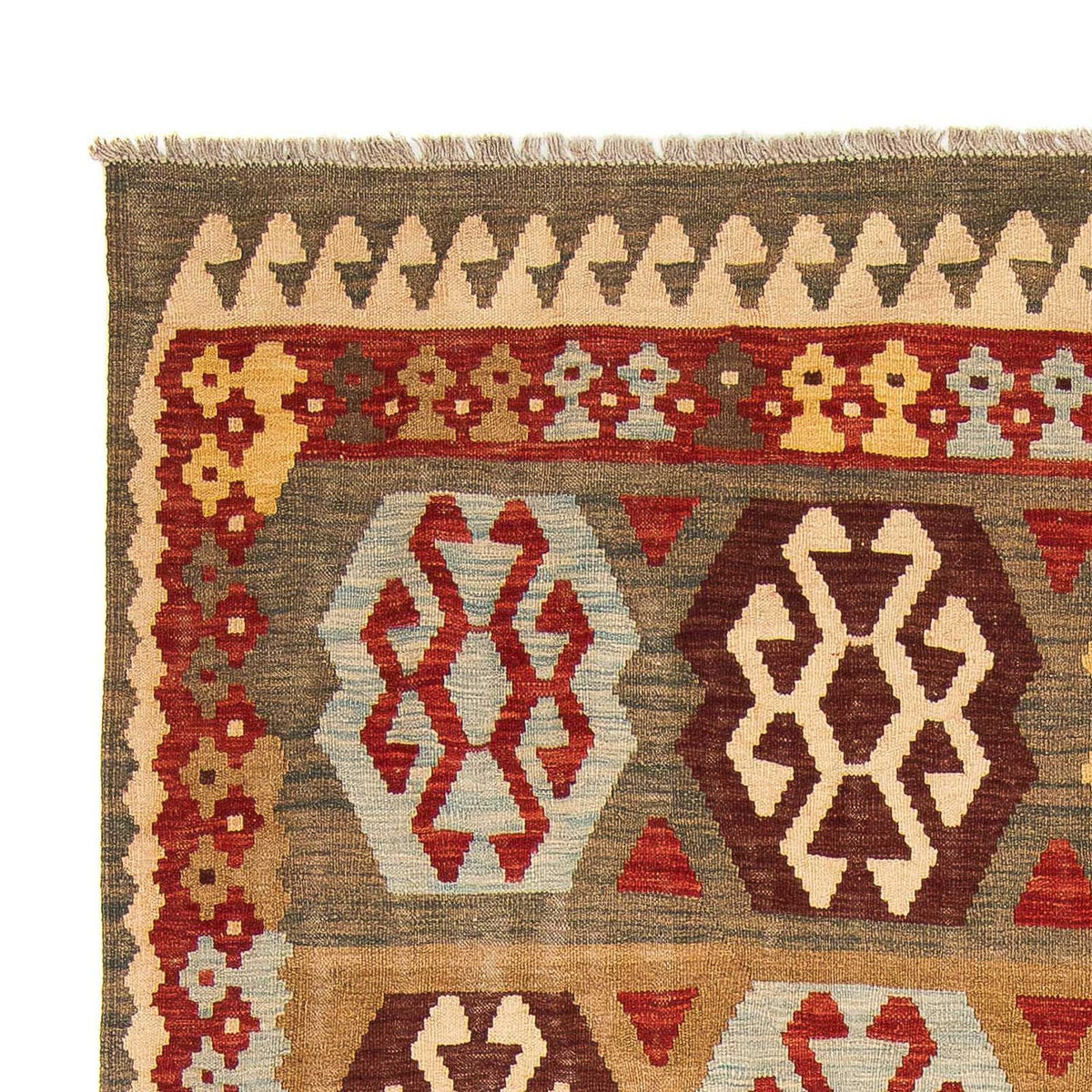 Dywan Kelim - Splash - 298 x 199 cm - wielokolorowy