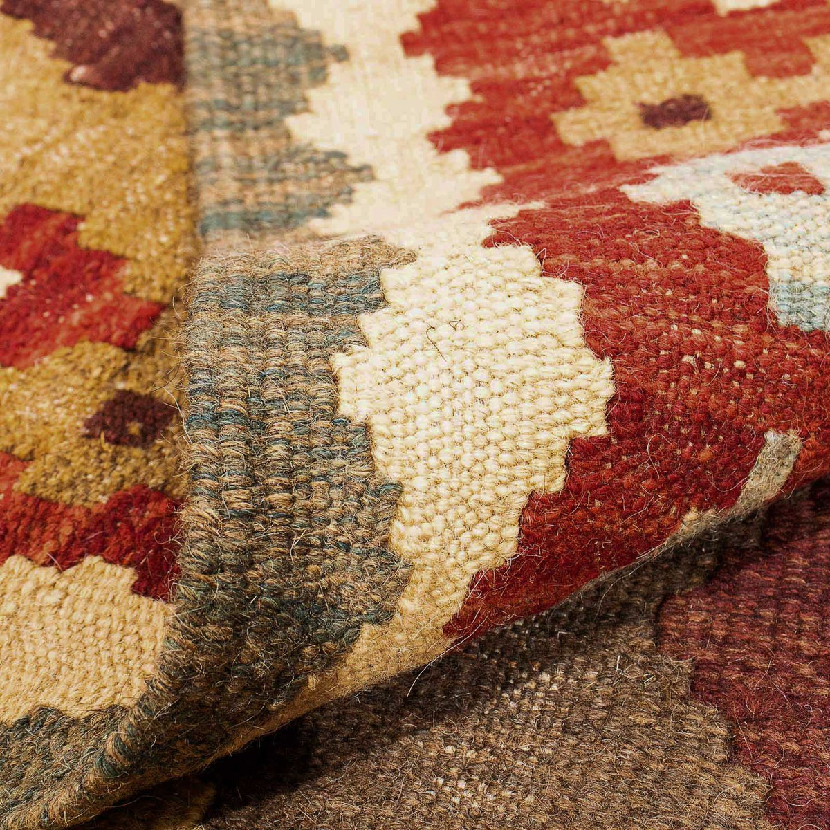 Dywan Kelim - Splash - 298 x 199 cm - wielokolorowy