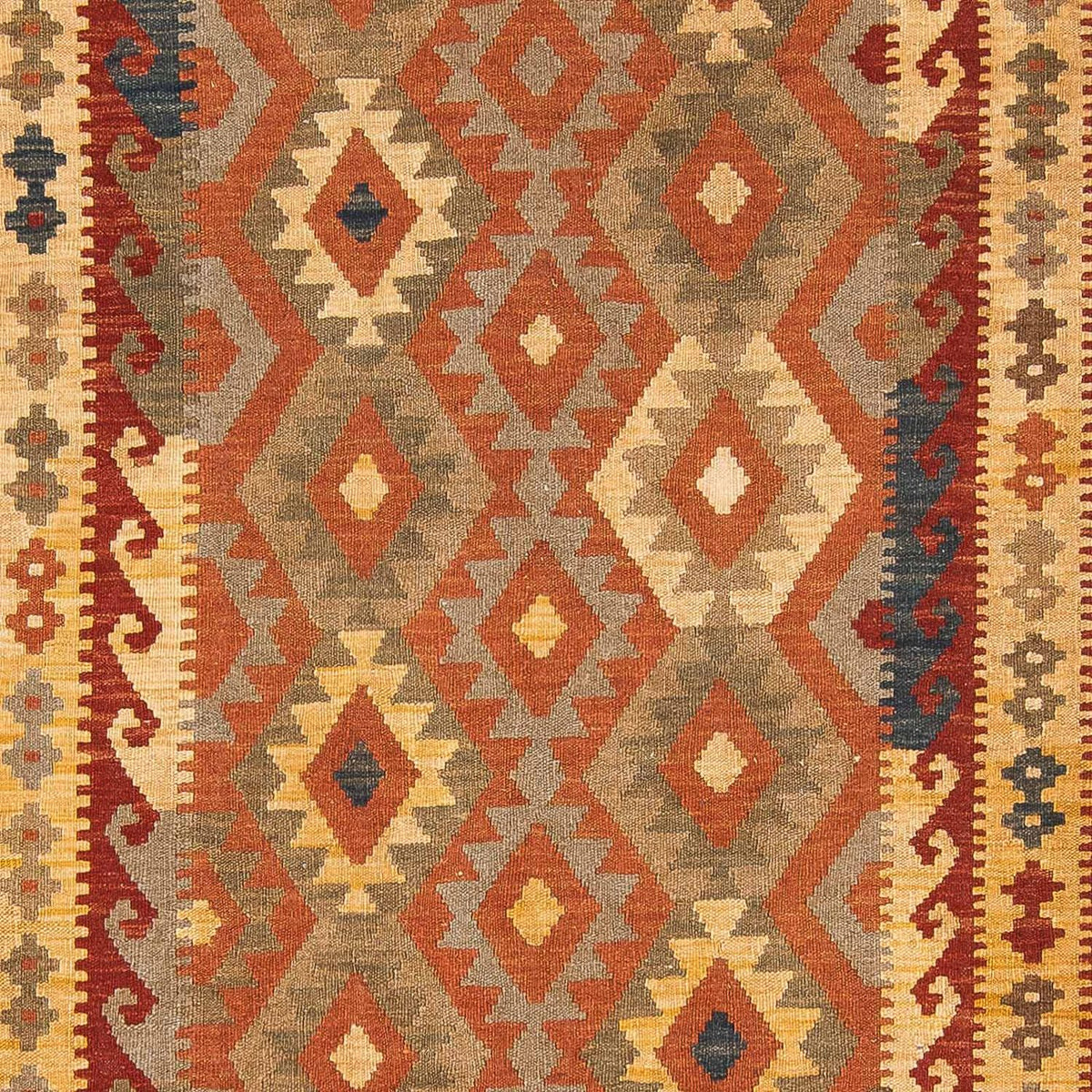 Dywan Kelim - Splash - 289 x 200 cm - wielokolorowy