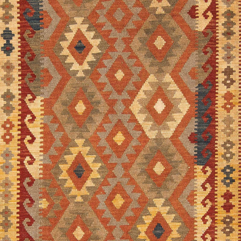 Dywan Kelim - Splash - 289 x 200 cm - wielokolorowy