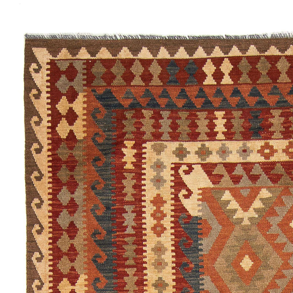 Dywan Kelim - Splash - 289 x 200 cm - wielokolorowy