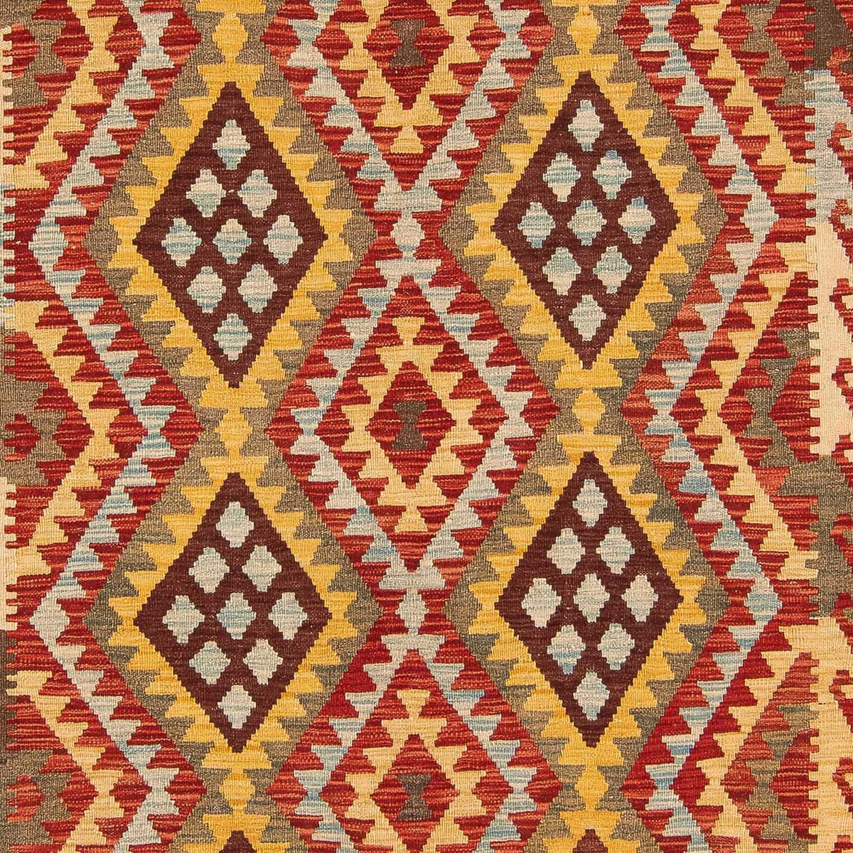 Dywan Kelim - Splash - 289 x 208 cm - wielokolorowy