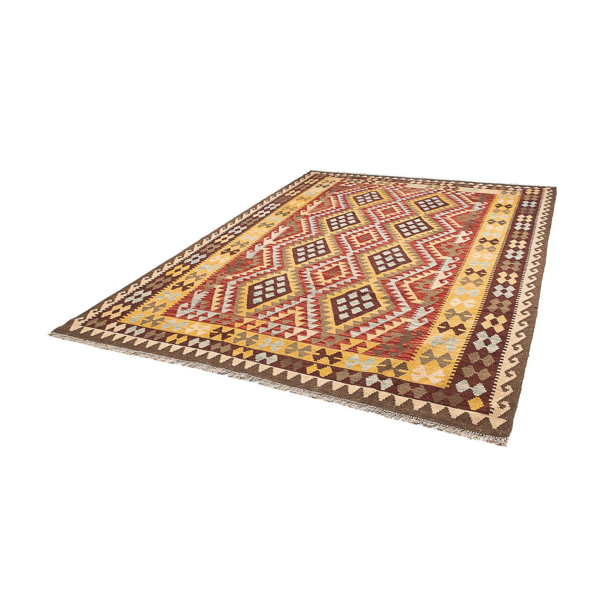 Dywan Kelim - Splash - 289 x 208 cm - wielokolorowy