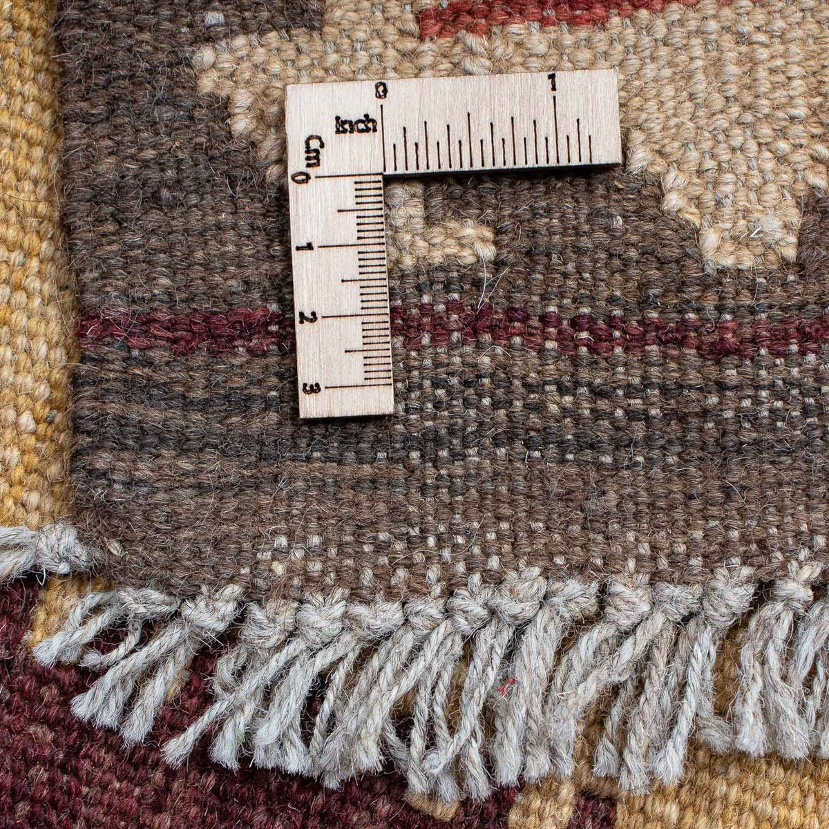 Dywan Kelim - Orientalny - 196 x 151 cm - wielokolorowy