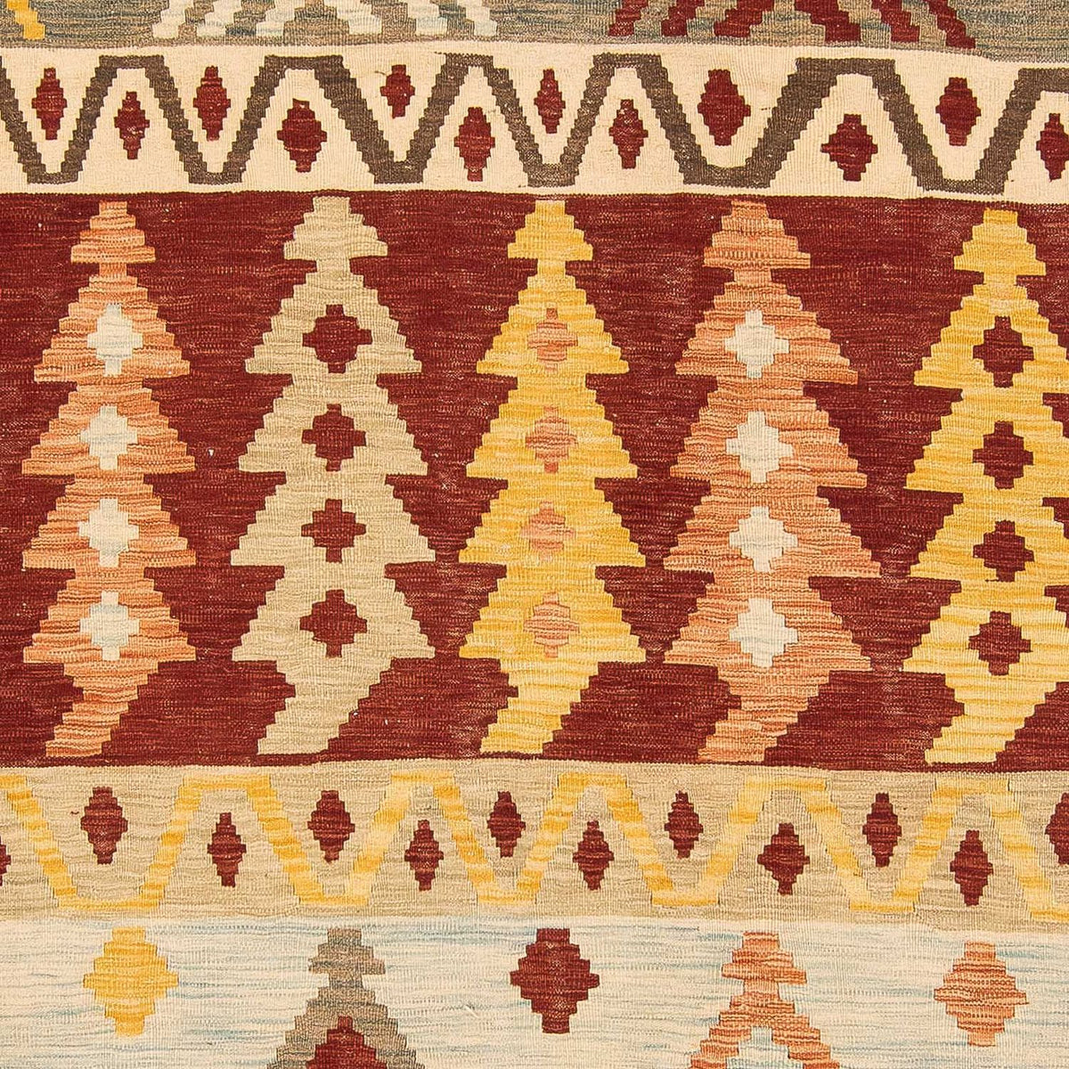 Dywan Kelim - Splash - 295 x 194 cm - wielokolorowy