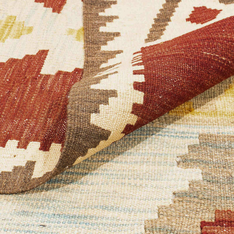 Dywan Kelim - Splash - 295 x 194 cm - wielokolorowy