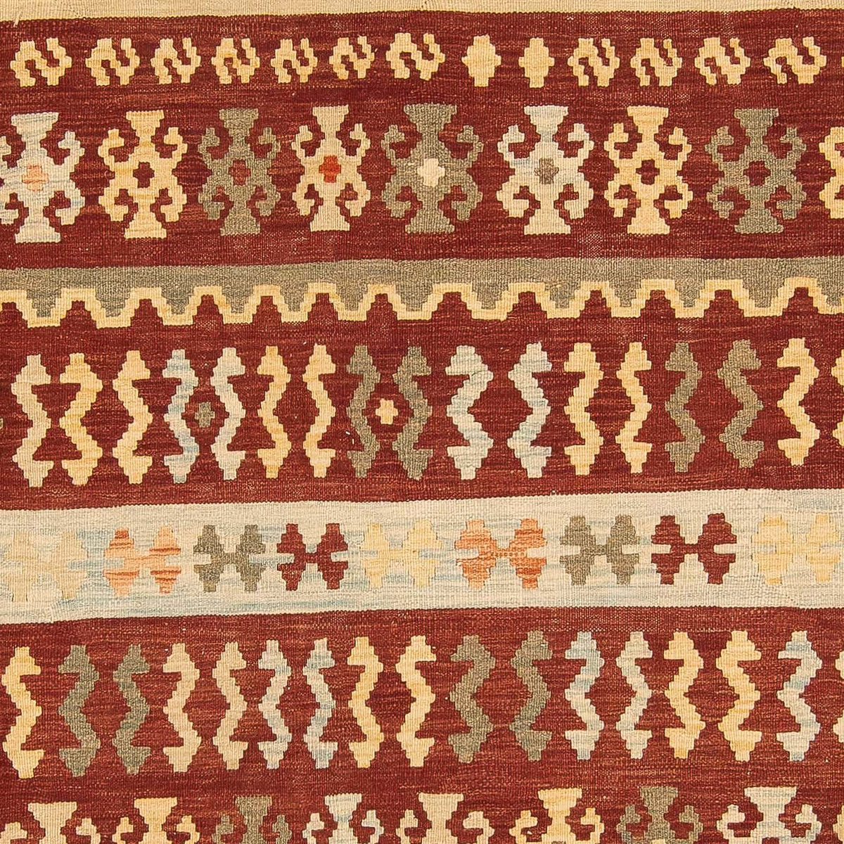 Dywan Kelim - Splash - 289 x 189 cm - wielokolorowy