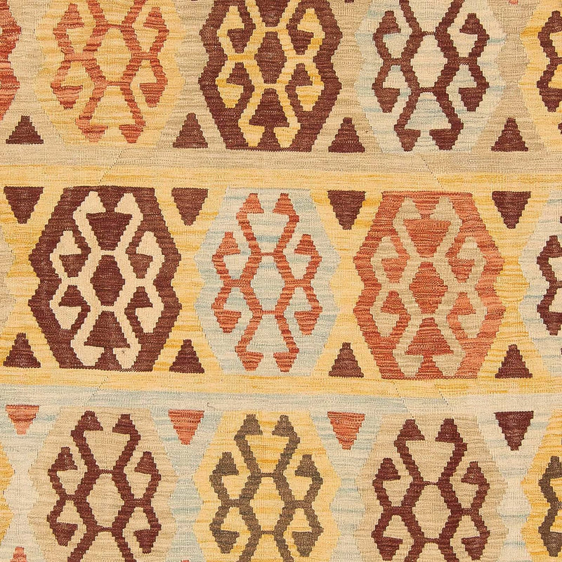 Dywan Kelim - Splash - 287 x 199 cm - beżowy