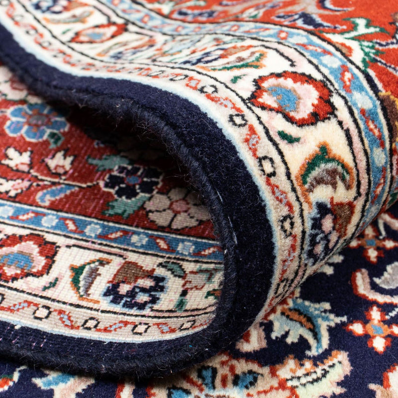 Dywan perski - Klasyczny - 209 x 178 cm - ciemnoniebieski