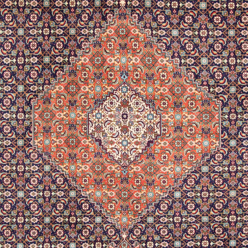 Dywan perski - Tabriz - 309 x 209 cm - ciemnoniebieski