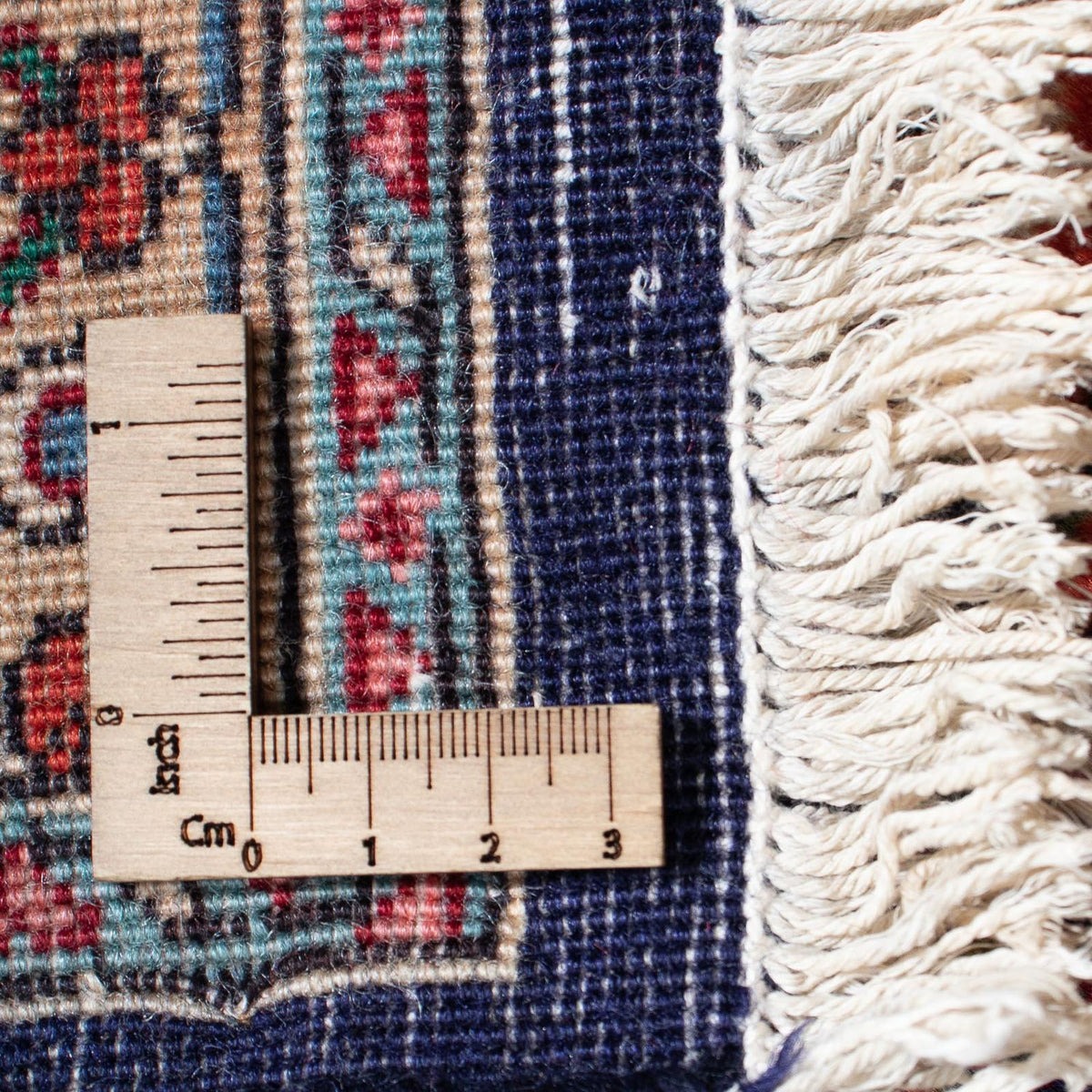 Dywan perski - Tabriz - 309 x 209 cm - ciemnoniebieski