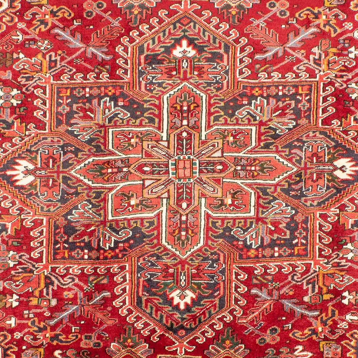 Perski dywan - Nomadyczny - 300 x 212 cm - czerwony