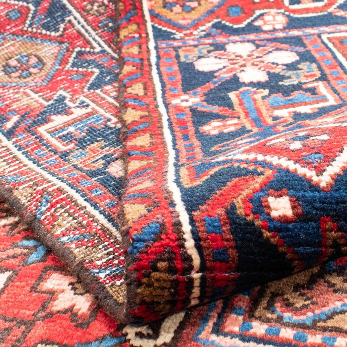 Perski dywan - Nomadyczny - 305 x 216 cm - czerwony