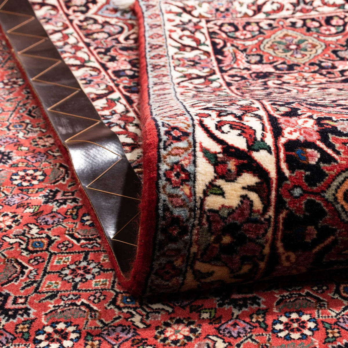 Perski dywan - Bijar - Royal - 345 x 253 cm - czerwony