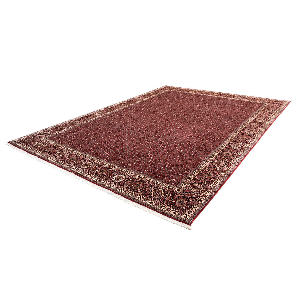Perski dywan - Bijar - Royal - 345 x 253 cm - czerwony