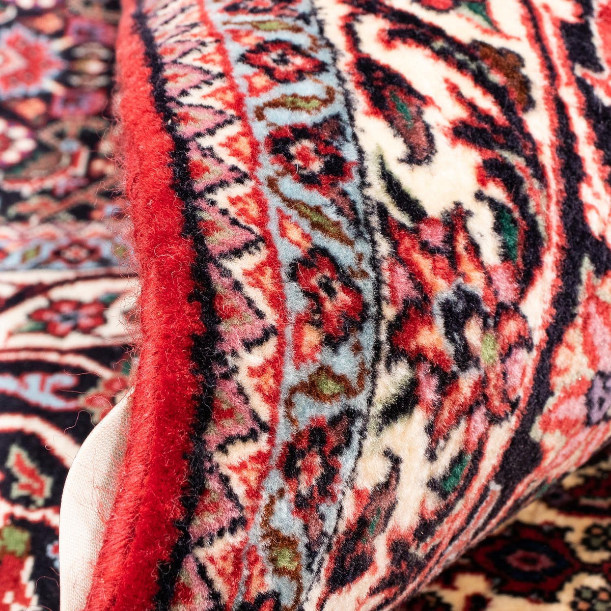 Dywan perski - Bijar - 344 x 254 cm - jasna czerwień