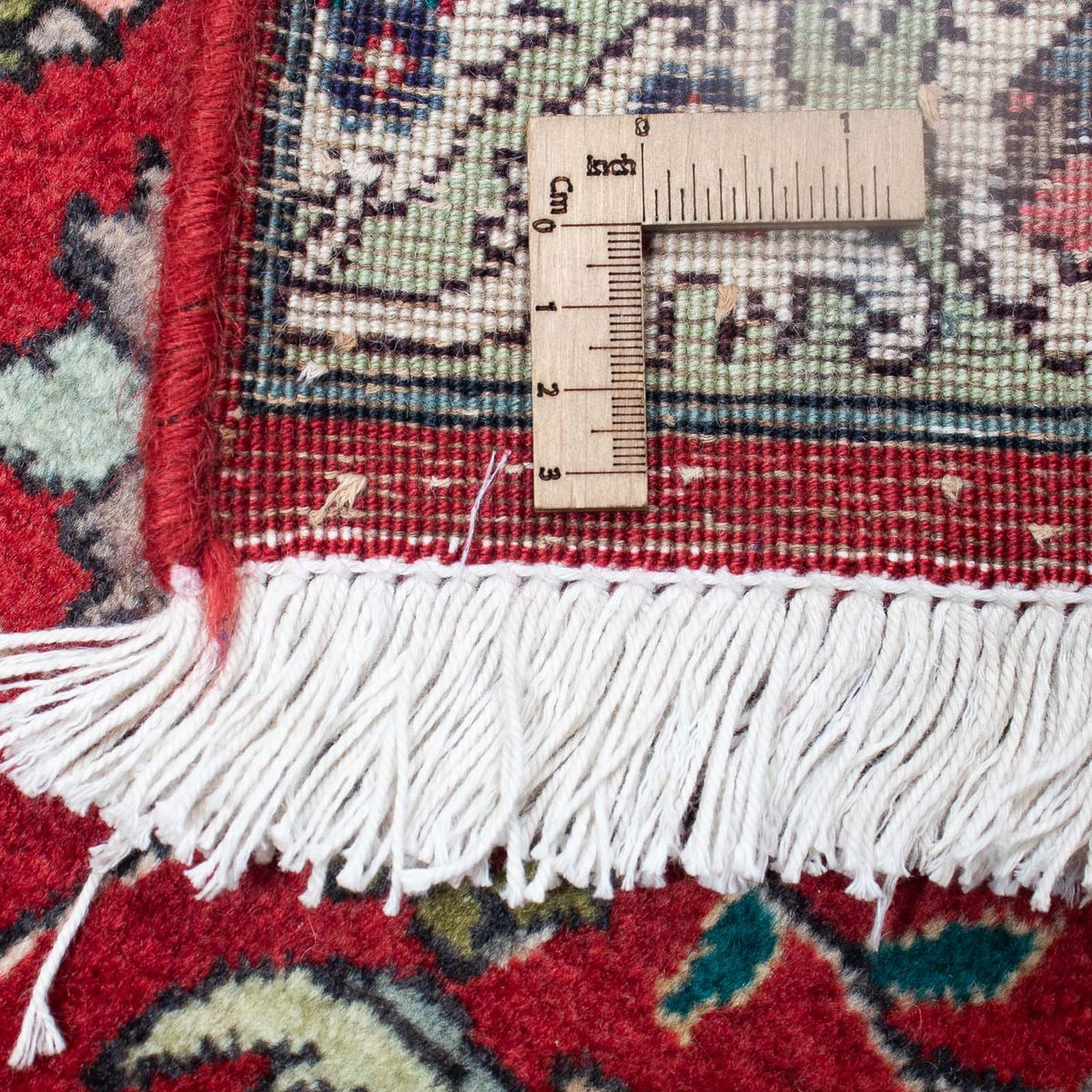 Dywan perski - Tabriz - Królewski - 349 x 243 cm - ciemna czerwień