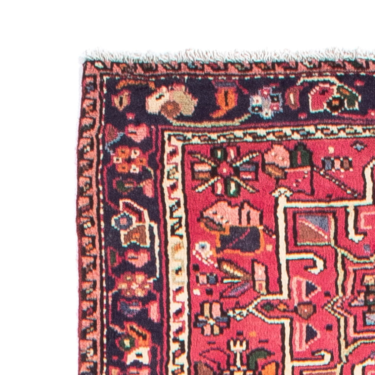 Biegacz Perski dywan - Nomadyczny - 386 x 83 cm - czerwony