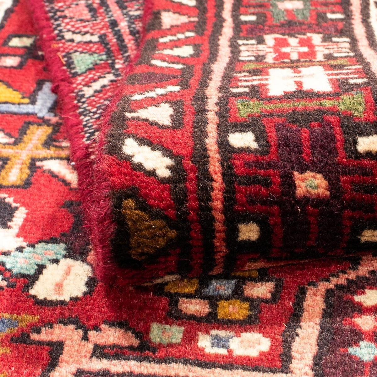 Biegacz Perski dywan - Nomadyczny - 390 x 77 cm - czerwony