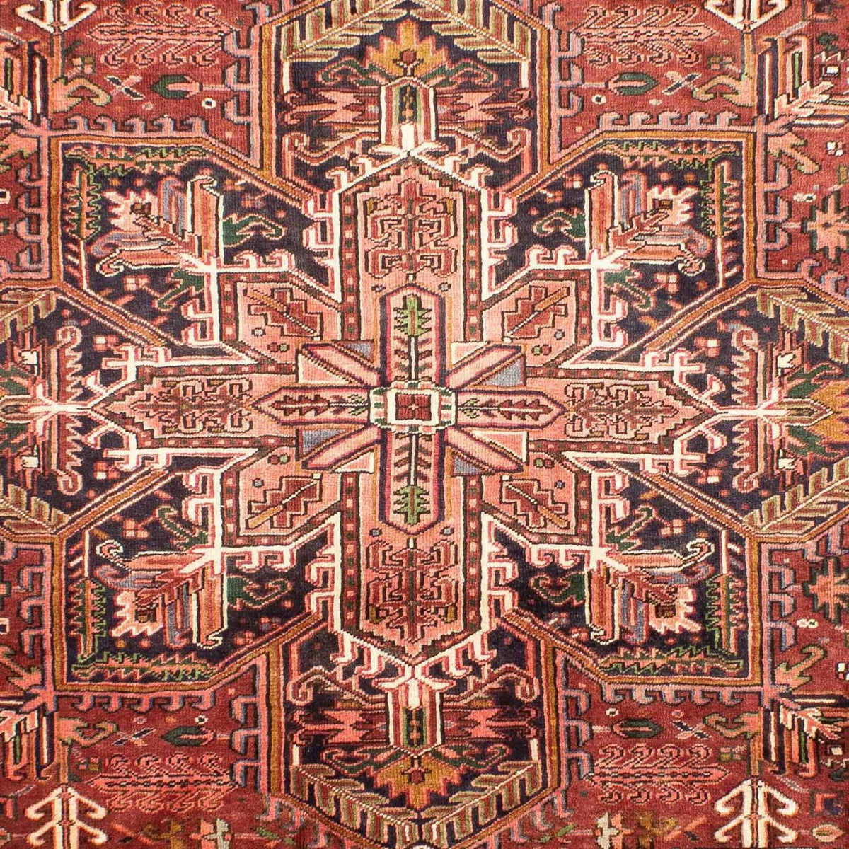 Perski dywan - Nomadyczny - 293 x 190 cm - jasna czerwień