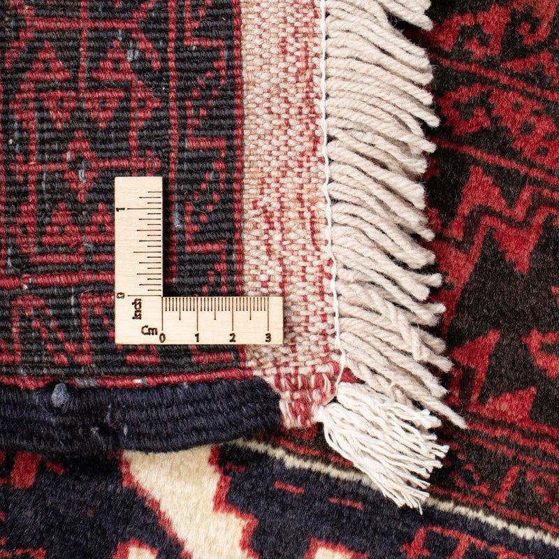 Dywan beludżycki - 157 x 87 cm - ciemna czerwień