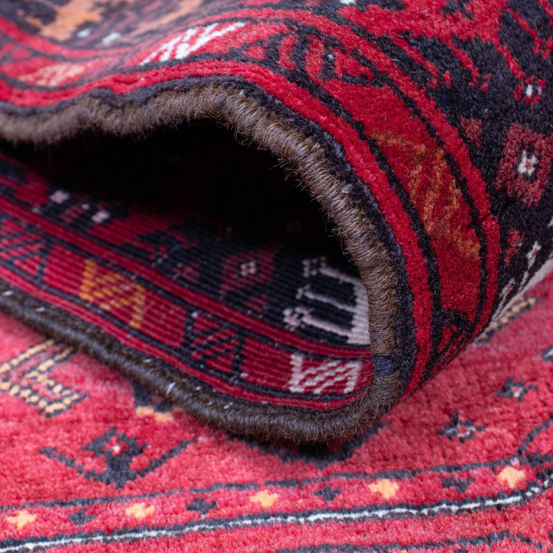 Dywan beludżycki - 190 x 106 cm - ciemna czerwień