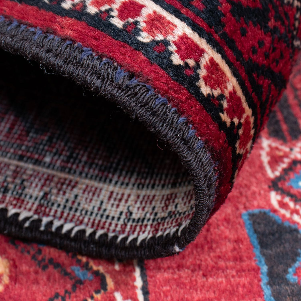 Dywan beludżycki - 172 x 86 cm - czerwony