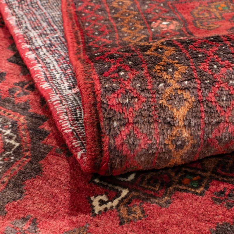 Biegacz Dywan beludżycki - 194 x 101 cm - czerwony