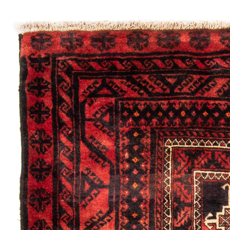 Biegacz Dywan beludżycki - 236 x 127 cm - czerwony