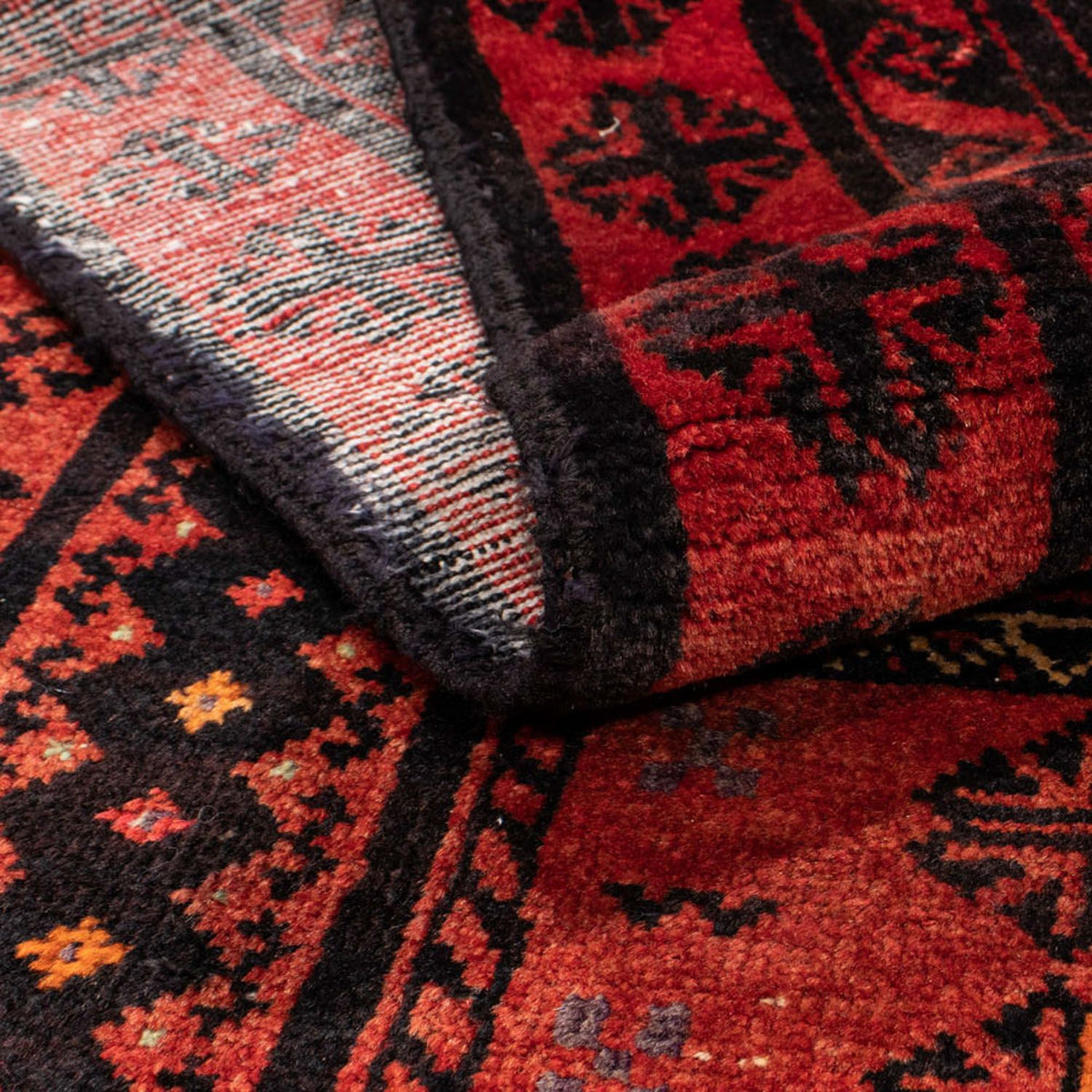 Biegacz Dywan beludżycki - 236 x 127 cm - czerwony