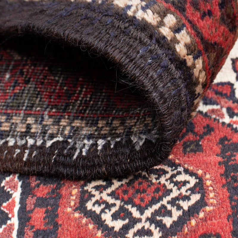 Dywan beludżycki - 144 x 92 cm - ciemna czerwień