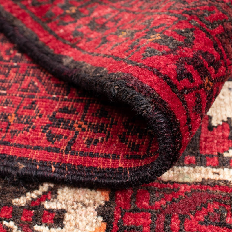 Dywan beludżycki - 136 x 91 cm - ciemna czerwień