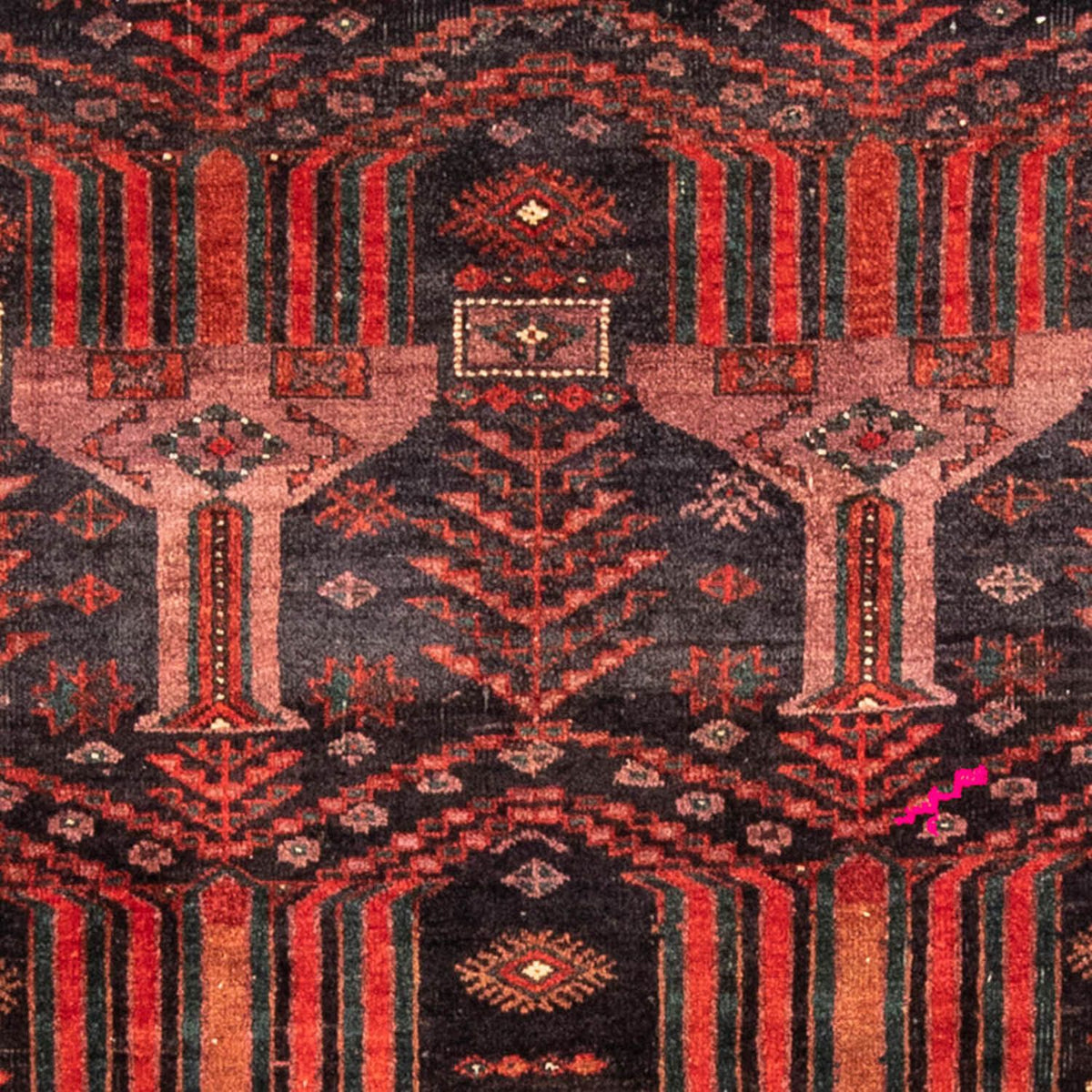 Biegacz Dywan beludżycki - 228 x 114 cm - jasna czerwień