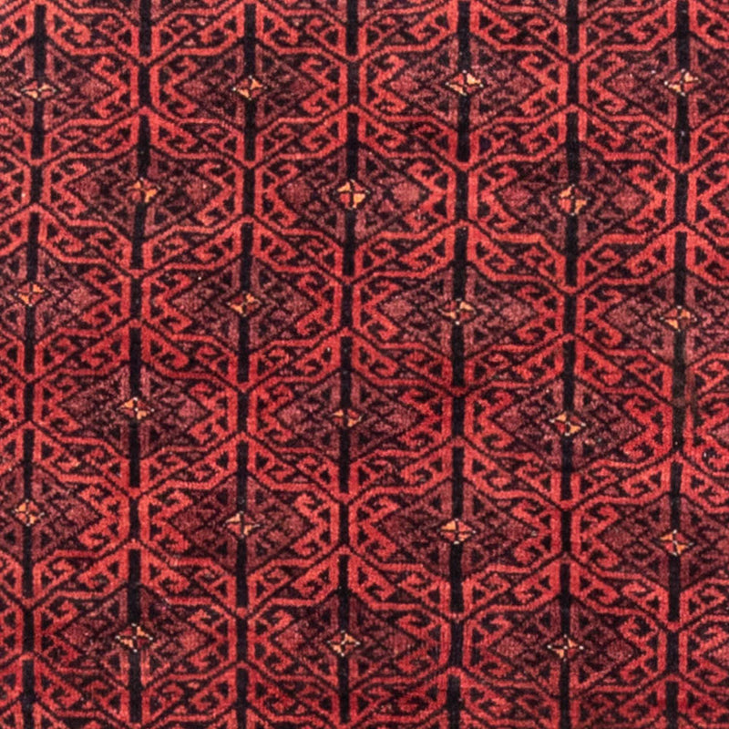 Biegacz Dywan beludżycki - 248 x 117 cm - ciemna czerwień