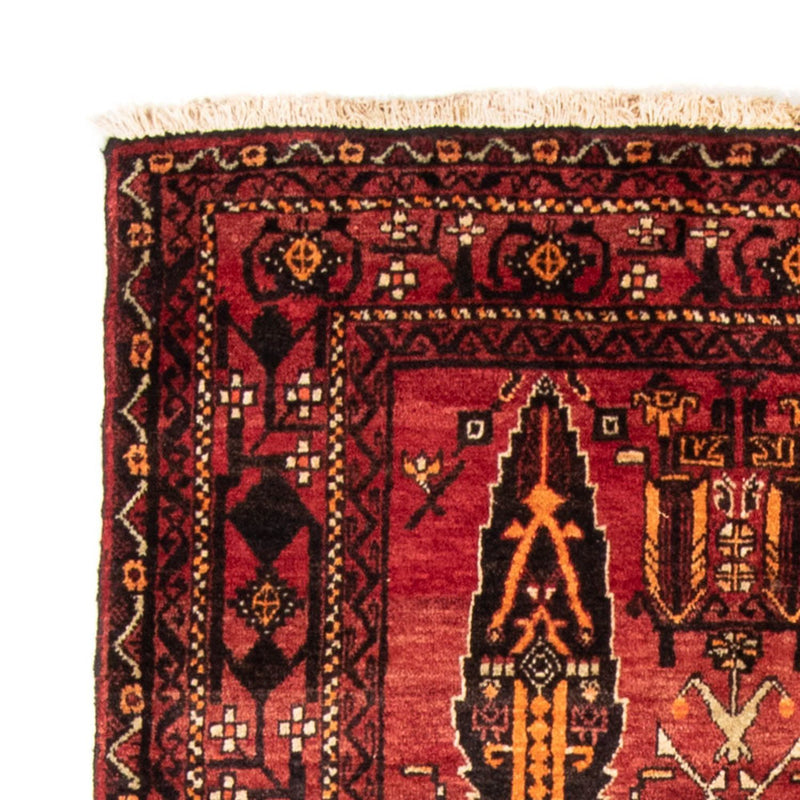 Biegacz Dywan beludżycki - 180 x 102 cm - czerwony